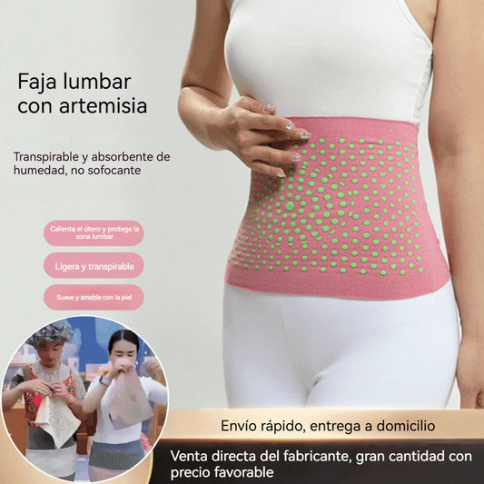 🔥Compra 1 y llévate 1 gratis🔥【40-105KG】Faja pectoral Derong de artemisa, cálida, resistente al frío y generadora de calor, ideal para hacer deporte
