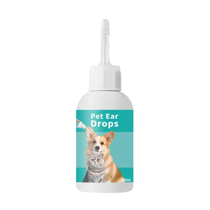 【Compra 1 y llévate 1 gratis】 🐱🐶 Gotas suaves para la limpieza de oídos de mascotas: dile adiós a las enfermedades del oído