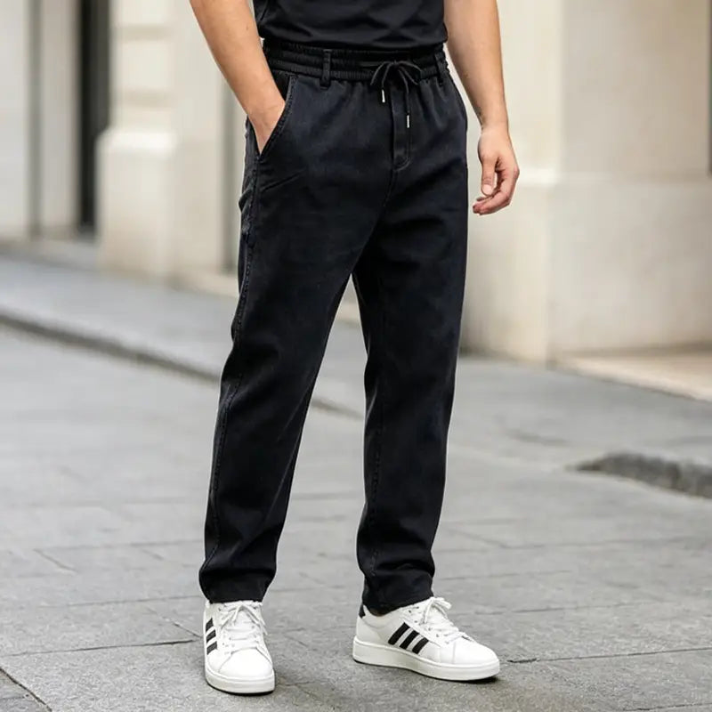 👖【Tallas grandes M-6XL】Pantalones casuales de moda con corte recto y alta elasticidad