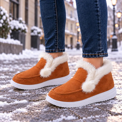 🔥【37-43】Zapatos y botas para exteriores, con aislamiento térmico y suela antideslizante, para otoño e invierno