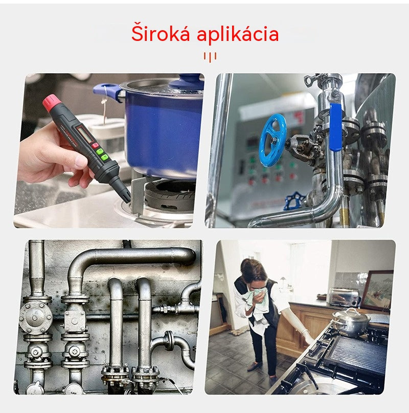 💥♨️【Nový produkt, špeciálna ponuka za polovičnú cenu】Detektor plynu, kompaktný a presný, nevyhnutný pre bezpečnosť domácnosti! 【HT59】