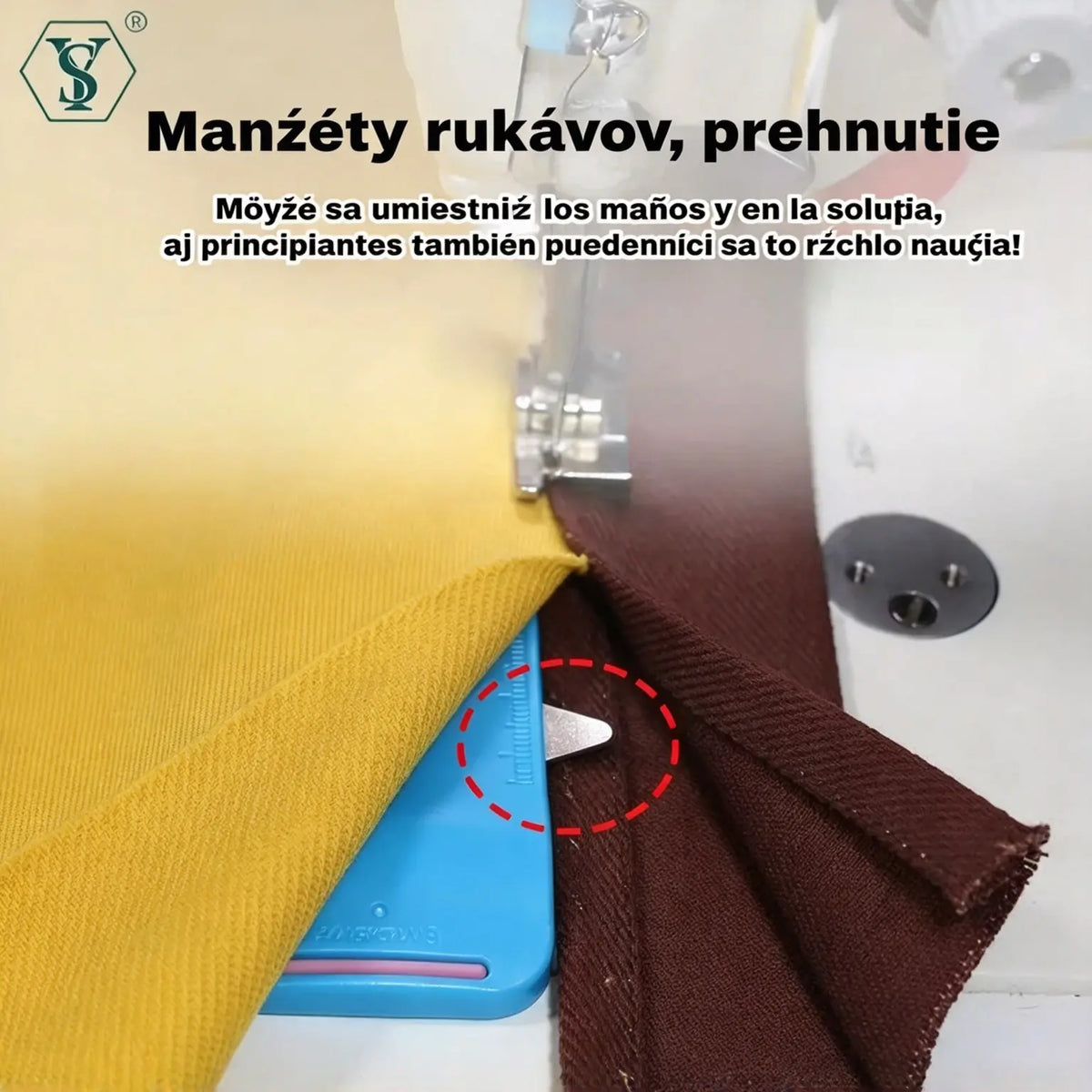 🧵 Časovo obmedzená zľava: Balenie 2 kusov ✨ Pomôcka na šitie a párač stehov – 3 v 1, presná a prenosná ✂️