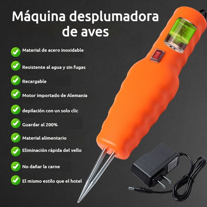 【🔥Éxito de Ventas】🐓🦆Nuevo 2025: Máquina eléctrica multifunción para depilar aves🐓🦆