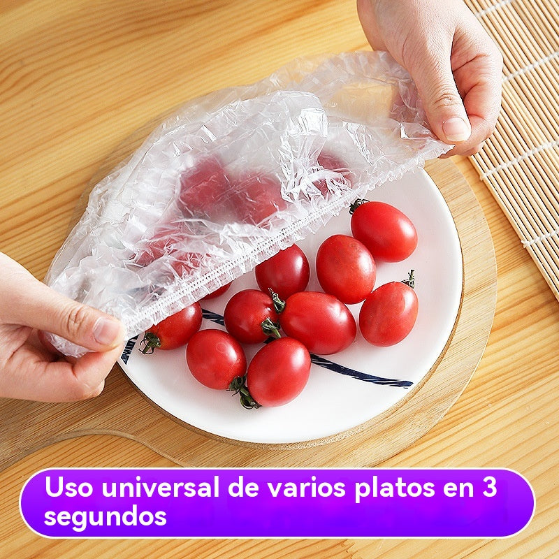 🔥【200 uds】Tapa de frescura desechable de grado alimenticio