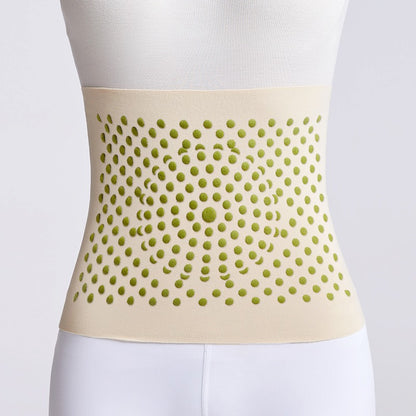 🔥🔥Hrejivý vyhrievací pás s palinou, zahrieva brucho a zmierňuje nepohodlie