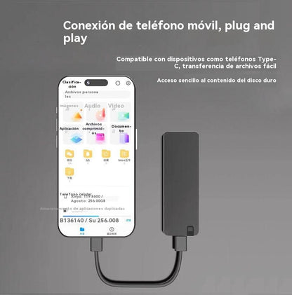 ⚡ 【1TB】Disco duro multifunción con USB 3.0 de alta velocidad | Transferencia rápida, amplia compatibilidad y almacenamiento fácil 💻📦