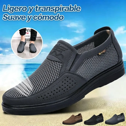Tallas 38–48👟Zapatos para hombre 2026, transpirables y cómodos, con suela suave y antideslizante🔥