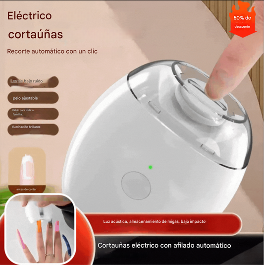 💅 Nuevo modelo 2025✨ Lima de uñas automática 1, cuidado de uñas seguro y delicado 👶🔧
