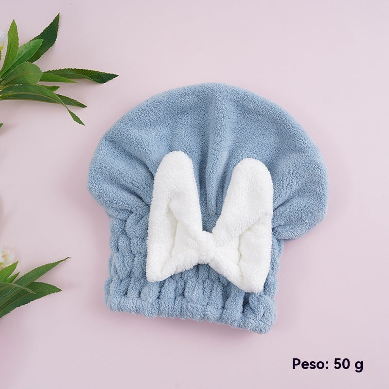 🔥Kup 1, otrzymaj 1 gratis🔥🎀🛀Ochronny czepek prysznicowy, szybkoschnący, z wyjątkowo chłonnym materiałem do mycia włosów😍