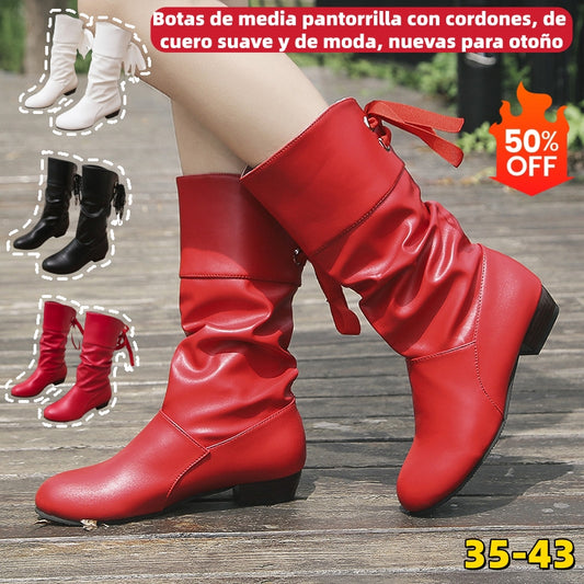 🔥【Omezené množství】👢【36-43】Botas Largas Elegantes de Alta Calidad – Cómodas, Antideslizantes y con Estilo Sofisticado para 2025