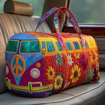 【-50% DE DESCUENTO】Bolsa de viaje acolchada Hippie Van