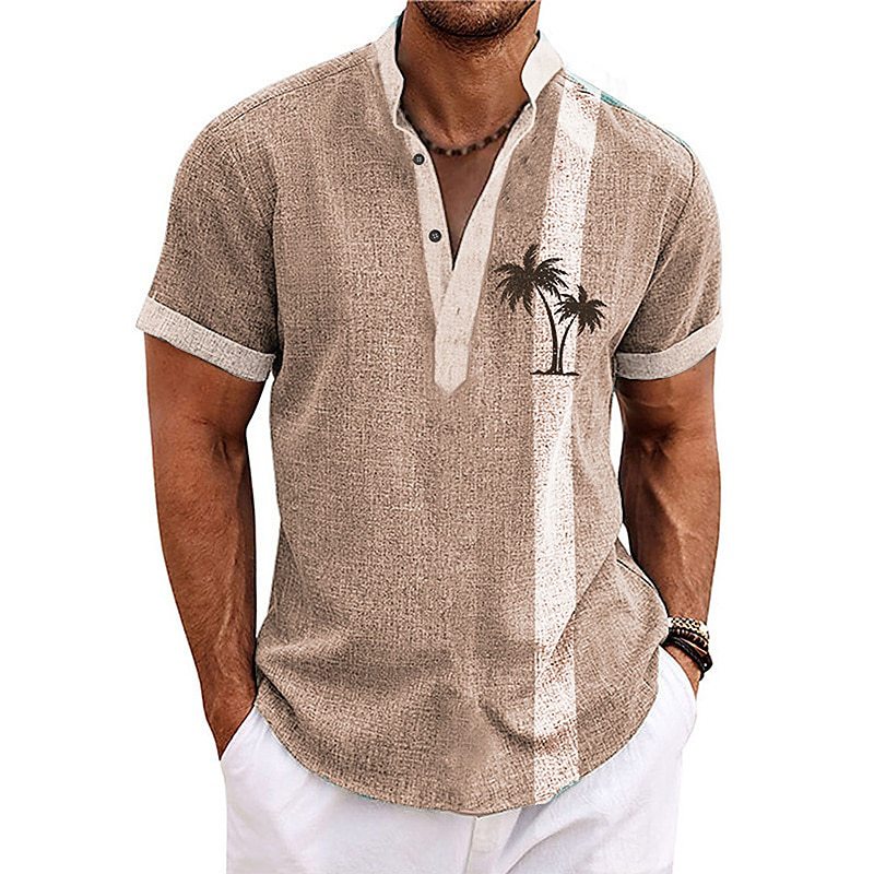 🧢🌴【S-6XL】Pánske ležérne košele 2025 👍 Bavlnený materiál, vhodné na dovolenku aj leto🌞