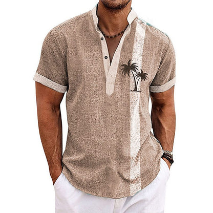 🧢🌴【S-6XL】Pánske ležérne košele 2025 👍 Bavlnený materiál, vhodné na dovolenku aj leto🌞