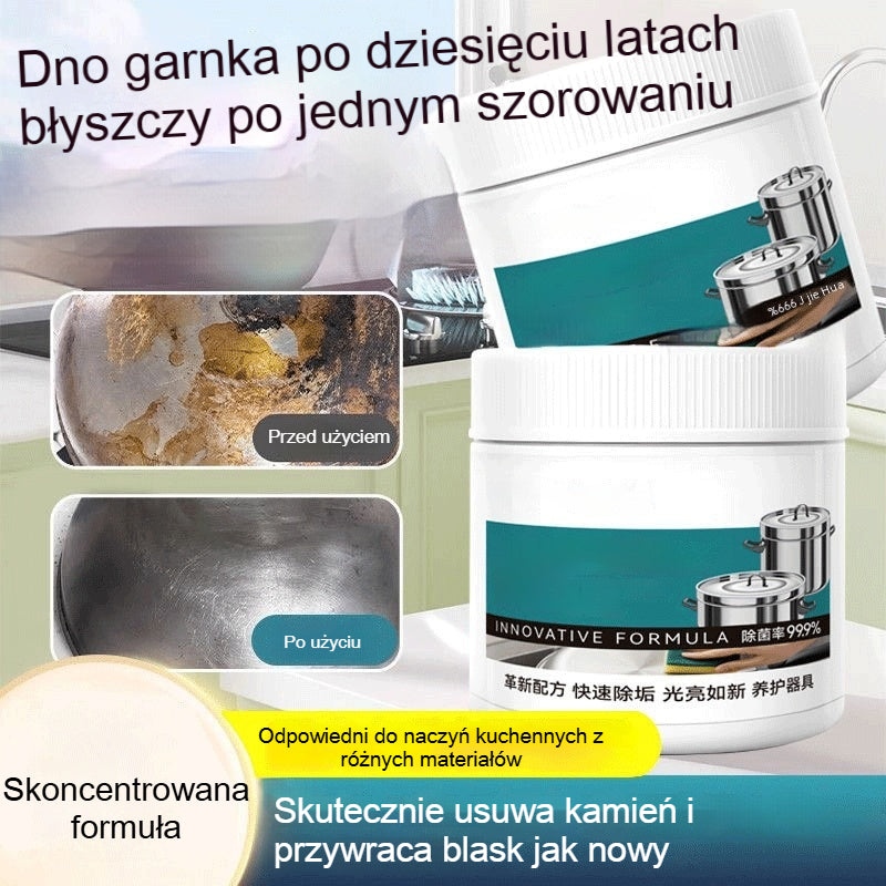 🔥Kup jeden, drugi gratis🔥 Silny środek czyszczący usuwa czarne zabrudzenia z dna garnków