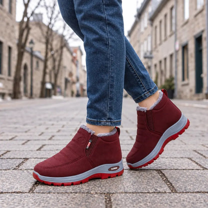🔥【Oferta especial del 50 %】【Tallas 35-48】Botas de invierno unisex con forro de felpa: cálidas, cómodas y antideslizantes para el clima frío.