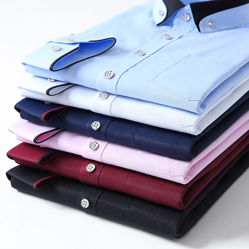 【S-4XL】👕2024 nové priedušné pánske pracovné košele na voľný čas  3732011