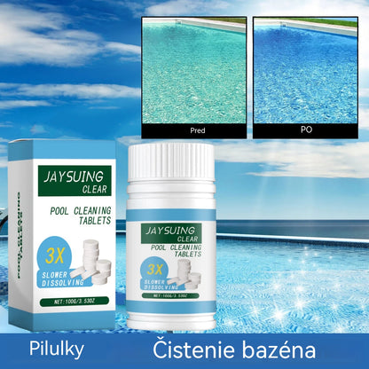 🔥Kúpte 1 a získajte 1 zadarmo (2 fľaše) šumivé tablety na čistenie bazénov