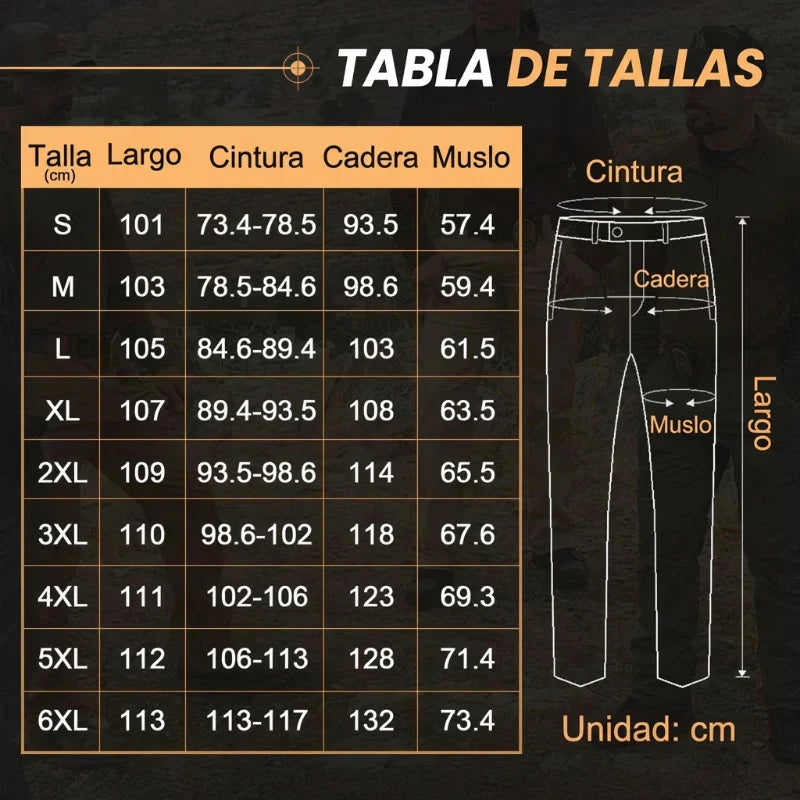 ✨ Novedades 2026 👖 Pantalones militares tácticos impermeables modernizados