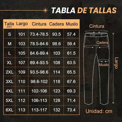 ✨ Novedades 2026 👖 Pantalones militares tácticos impermeables modernizados