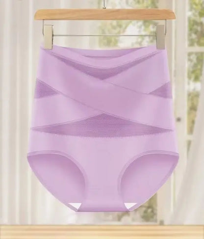 🔥 3 artículos por 27 € 🌸 ¡Último día de esta oferta especial! 🎁 Braguitas de talle alto en tallas grandes, con diseño cruzado y efecto control de abdomen.
