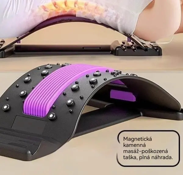 💥Magnetoterapia tri v jednom, akupresúrna a trakčná magnetoterapia, akupunktúra a masáž, tlakomer bedrovej chrbtice
