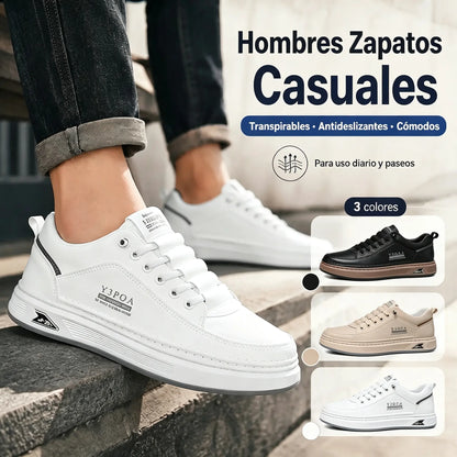 35 € el par 👞 Zapatos de piel transpirables para hombre, estilo *business-casual* (tallas 39–44)