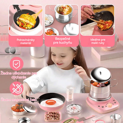 🎁【Najlepší darček pre deti】🍳 Mini kuchynské hračky pre deti