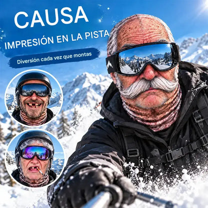 🔥😎 Divertida mascarilla facial 3D y cálida para deportes de invierno al aire libre