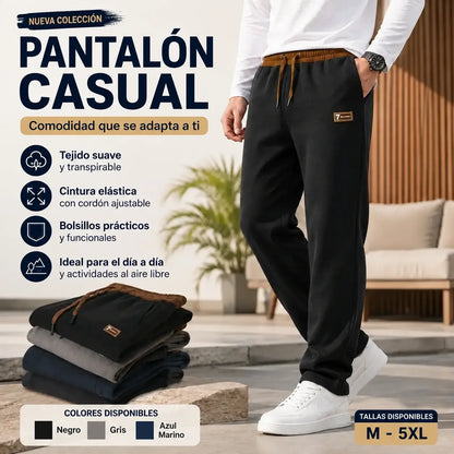 🔥🔥【Oferta especial】Pantalones casuales para hombre, cómodos y de buena calidad