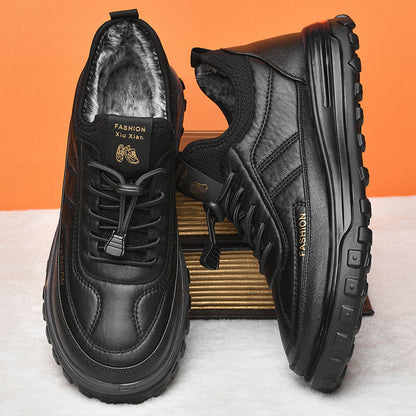 🔥【39-44】👞2024 Jesenné a zimné módne pánske outdoorové športové a neformálne zamatové topánky