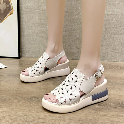 🔥👠【Letná móda】【35-40】Retro sandále s mäkkou podrážkou 3702250