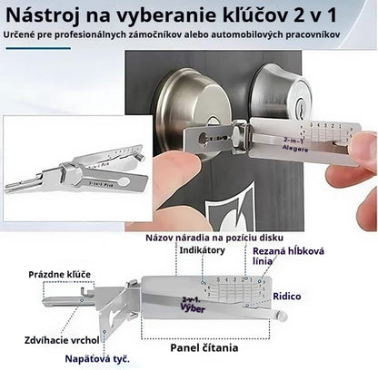 🔥Špeciálna ponuka tohto týždňa - zľava 49%🔥Dekodér kľúčov z nehrdzavejúcej ocele