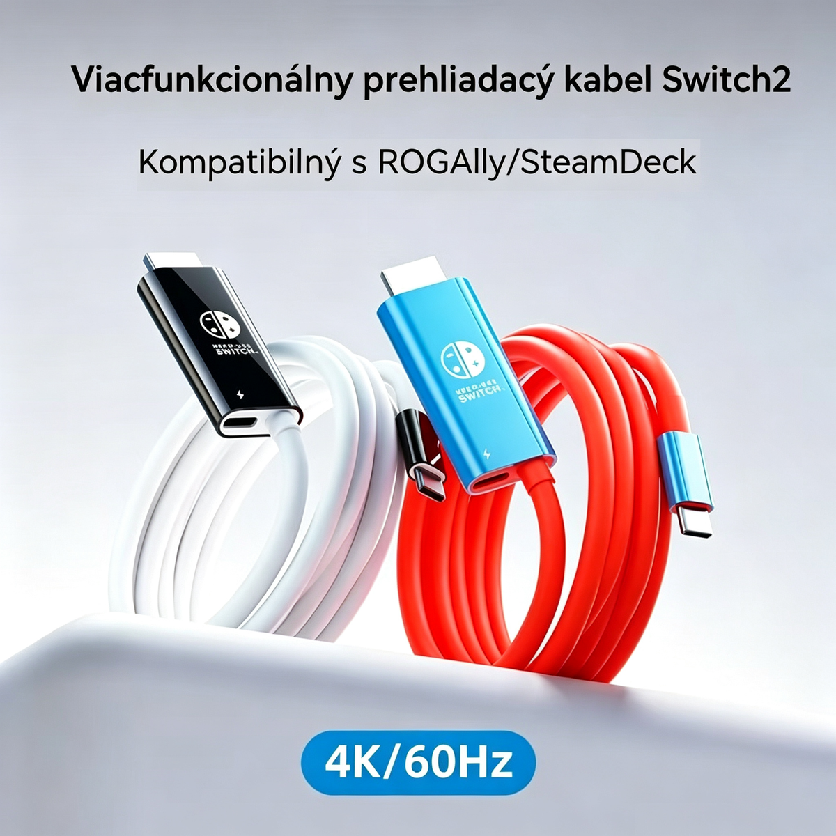 🔥 50% ZĽAVA NA OBMEDZENÝ ČAS 🔥 Adaptérový kábel USB-C na HDMI pre Switch