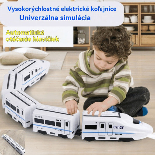 🚆✨【Zľava 50% na obmedzený čas】Model elektrického vysokorýchlostného vlaku 2025