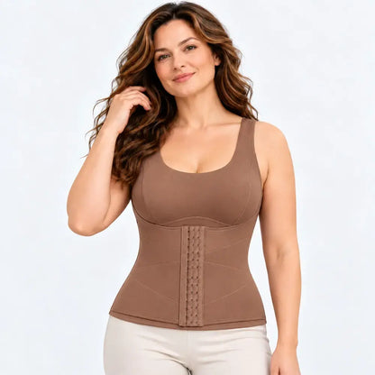 🎽🔥【1 kus, XL–5XL, 4 farby】Nemecká hrejivá fleecová vesta – modeluje brucho a pás, ako druhá koža.