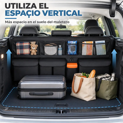 Oferta limitada: -49%🚗 Organizador colgante para el maletero – ¡Libera espacio en el suelo del maletero y mantén todo organizado! ✨📦
