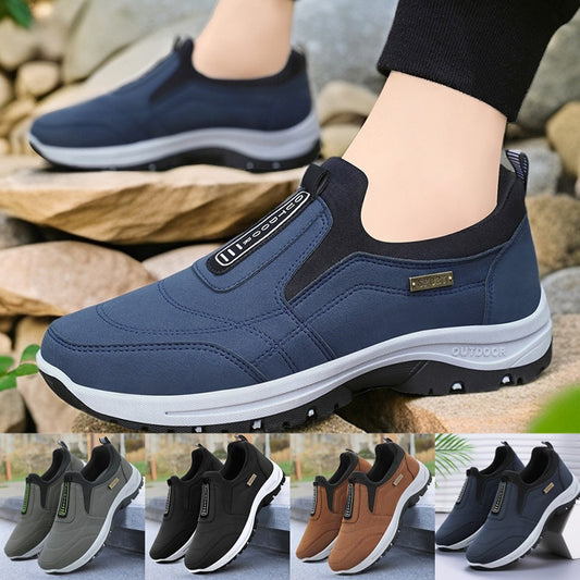 Zapatos Casuales para Hombre Nuevo 2025: Sin Cordones, Cómodos, Abrigados y Suela Suave – Imprescindibles para Otoño e Invierno