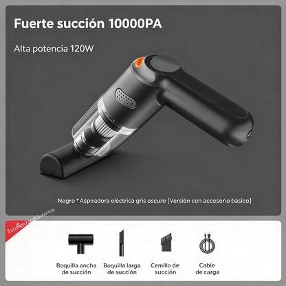 🚗✨ Potente aspiradora inalámbrica para coche – Compacta, sin cables y potente