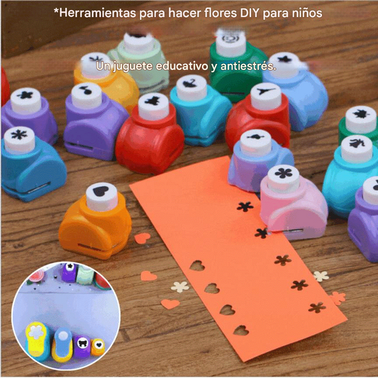 🧸【Más vendido】🌸Set de DIY para arreglos florales infantiles — juguete educativo y antiestrés