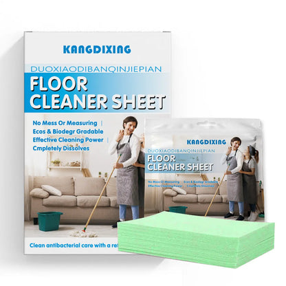 🧹✨【4 paquetes, 240 hojas】Láminas limpiadoras solubles para suelos de madera, laminados y azulejos
