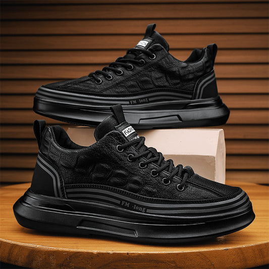 🔥Oferta especial【39-44】👟Zapatillas deportivas de moda para hombre, zapatos casuales de suela gruesa para las cuatro estaciones