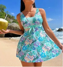 🏖️👙【45% OFF】🌴【S-6XL】Elegantni kupaći kostim plus veličina s printom
