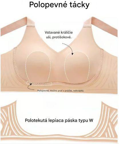 😍🎁【Zľava na nový produkt】【Balenie 2 kusov】❤️Dámska bezšvová tvarujúca podprsenka, pohodlná, priedušná, športová podprsenka【40-95 kg】