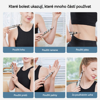 ⏳ Časovo obmedzená ponuka! ⏰Pulzné elektronické akupunktúrne bodové pero