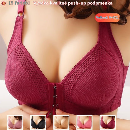💖🔥 [3 kusy] Vysokokvalitná bezšvová push-up podprsenka, štýlová a sexi, priedušná a pohodlná