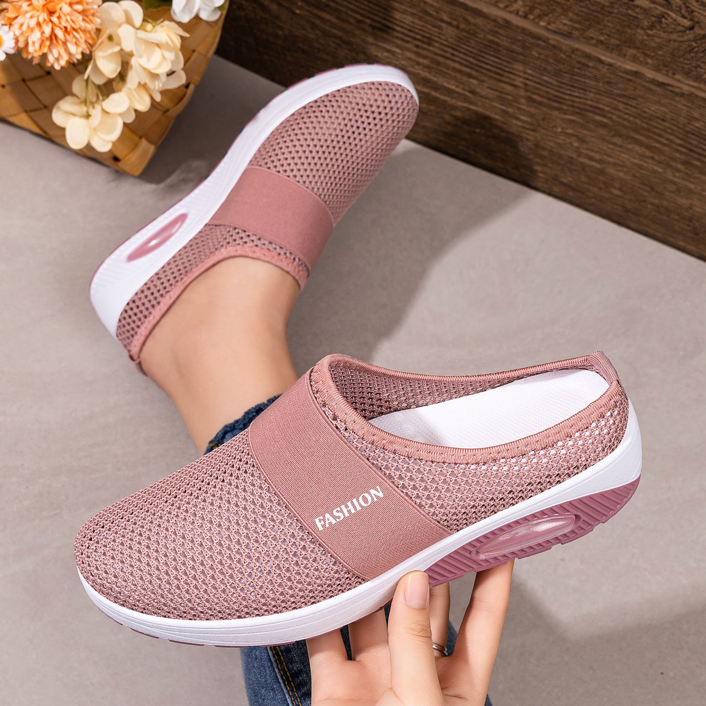 👡🛒【Precio especial de nueva llegada】【Tallas 37-42】Zapatos correctores de arco con diseño calado 2026, cómodos y sin fatiga al caminar