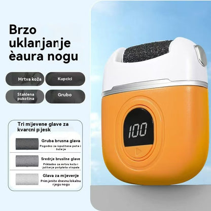 🦶🛁✨🔥Novi električni valjak za pedikuru, uklanja mrtvu kožu s peta, električni valjak za pedikuru, pogodan za sve vrste njege stopala.