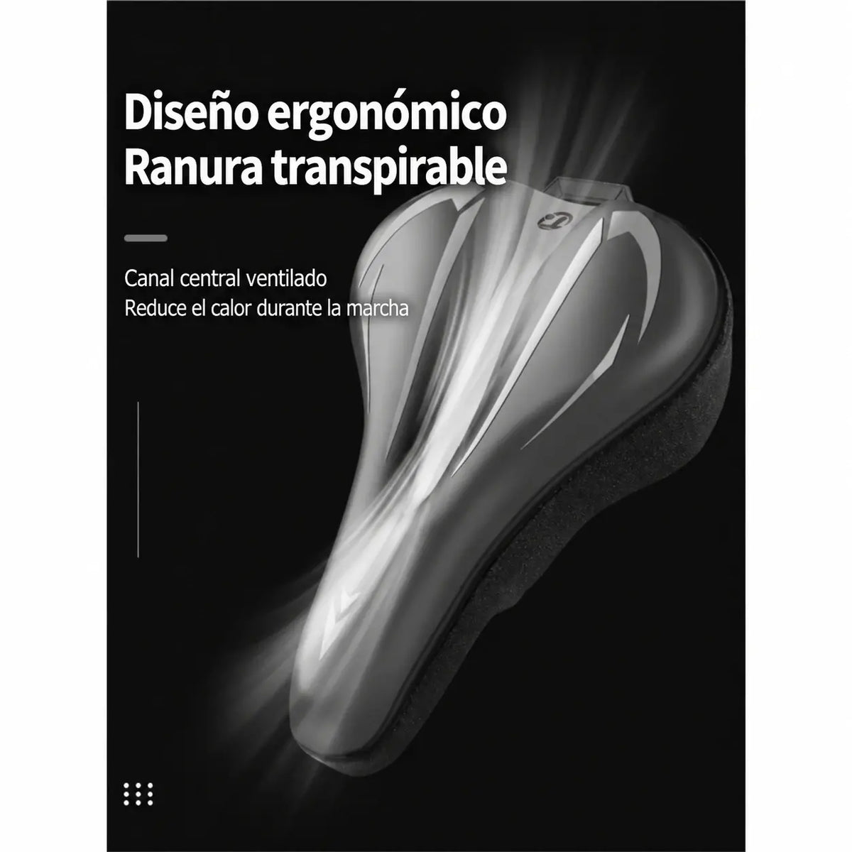 🚲Funda para sillín de bicicleta de montaña, fabricada en cuero de silicona grueso e impermeable, ultrasuave.