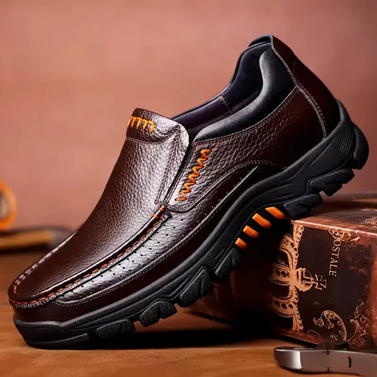 💥🥾Descuento por tiempo limitado [38-48] Nuevos zapatos de negocios casuales de cuero hechos a mano para hombre de otoño