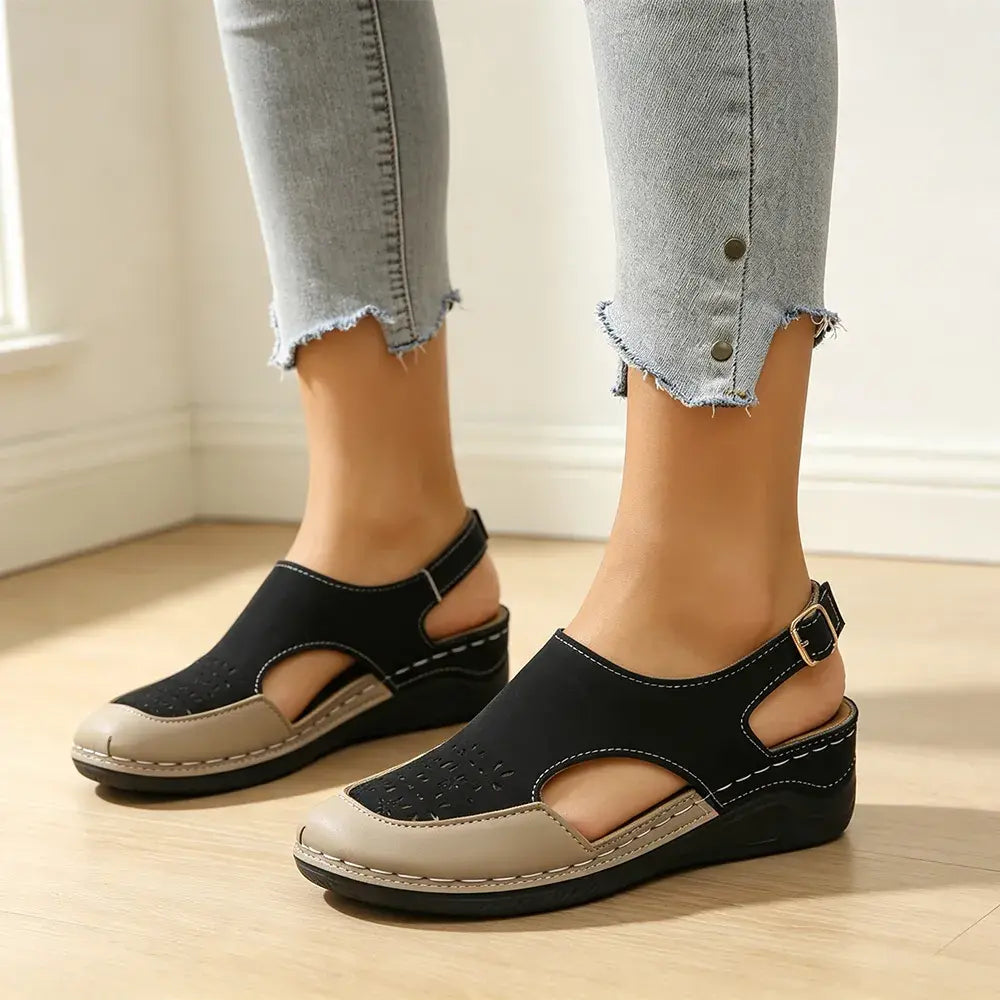 【36-43】👡 Sandalias de moda transpirables con perforaciones y suela suave